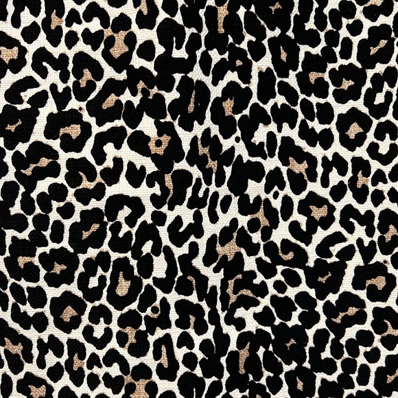 J. Crew Leopard print 100% cotton pencil skirt size 4P - Picture 3 of 9